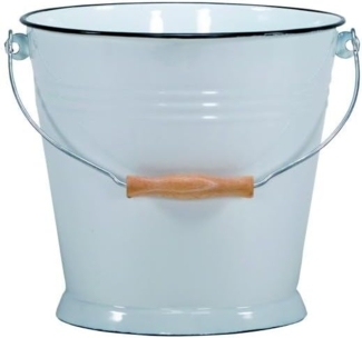 KARL KRÜGER Wassereimer 5l emailliert weiß