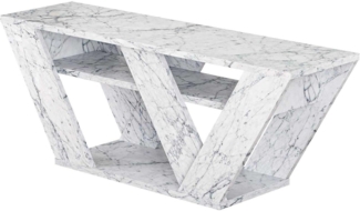 TV-Ständer, 'Pipralla', 40 x 30 x 110, Carrara-Marmor