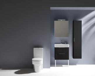 LAUFEN base vanity unit 60 dark elm