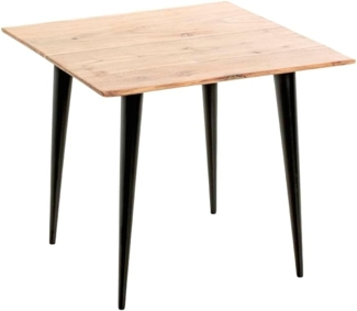 Beistelltisch Kalkutta Square schwarz-akazie 46 x 41 x 46 cm