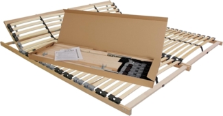 BeCo Easy Star Lattenrost verstellbar – Individuell anpassbares Kopfteil, ideal für alle Matratzenarten, stabil, langlebig, für hohen Schlafkomfort Größe 160 x 200 cm