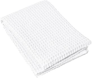 Blomus Badetuch Caro, Handtuch, Duschtuch, Baumwolle, White, 70 x 140 cm, 66304