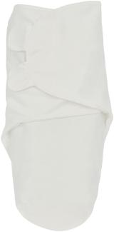 Meyco Uni Swaddle Pucktuch - 0-3 Monate - Offwhite