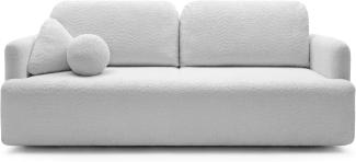 Selsey Sofas, Wood, Hellgrau, 227 cm breit