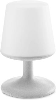 Koziol Light To Go Lampe, Tischlampe, Leuchte, Tischleuchte, Dekolampe, Kunststoff, Organic Grey, 28 cm, 3799670