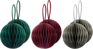 Remember Baumschmuck 6er-Set Kugel