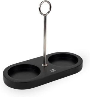 Peugeot Linea Bambus Mühlen- untersetzer 17cm mattschwarz