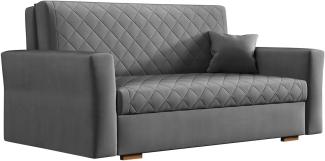 Mirjan24 'Viva Caro' Schlafsofa, Grau, 83 x 96 x 160 cm