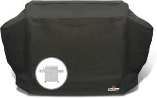 Grillabdeckhaube Grillfürst Abdeckhaube / Schutzhülle 197 x 65 x 126 cm für Broil King Imperial 690, PRO665 / Napoleon LEX730 / Weber Summit 670