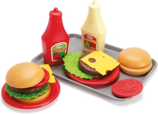4670 - BURGER SET AUF TABLETT 17 TEILE