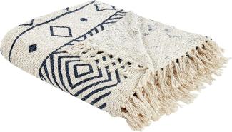 Kuscheldecke NAJUY Baumwolle 220 x 240 cm Beige