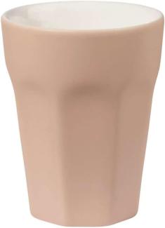 ASA Selection ti amo colore Becher Espresso, Espressobecher, Kaffeetasse, Tasse, Steingut, Nude, 100 ml, 5079231