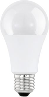 EGLO E27 LED Lampe Tag & Nacht, Glühbirne mit Sensor, Leuchtmittel mit Bewegungsmelder und Nachtlicht, 9 Watt (entspricht 60 Watt), 830 Lumen, warmweißes Licht, 2700 K, A60 Glühlampe, Ø 6 cm