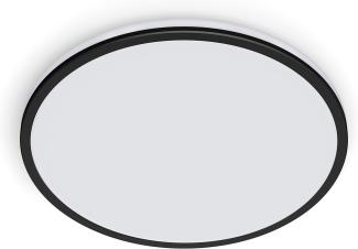 Philips Funktional Deckenleuchte LED Nicht austauschbare(s) Leuchtmittel 2700 K 1800 lm IP20 Schwarz
