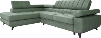 Ecksofa Nord Premium (Farbe: Abriamo 10, Seite: Links)