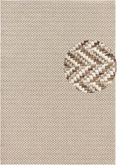 In- & Outdoor Teppich Caen Creme - 120x170x0,6cm