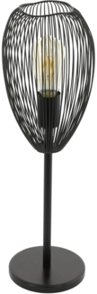 Eglo 49144 Tischleuchte CLEVEDON schwarz Ø17cm H:55cm
