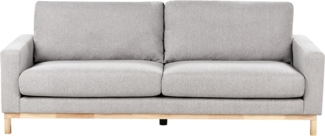 3-Sitzer Sofa grau hellbraun SIGGARD