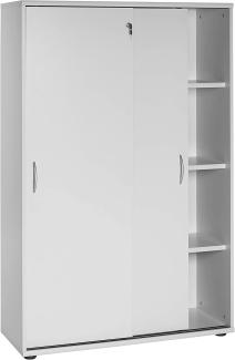 Möbelpartner Manni Aktenschrank, lichtgrau, ca. 100,0 x 39,5 x 152,8 cm