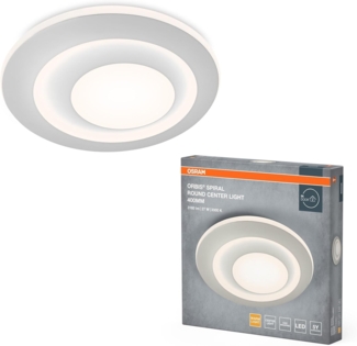Osram LED Deckenleuchte Orbis Spiral Round weiß Ø 40 cm 27 W