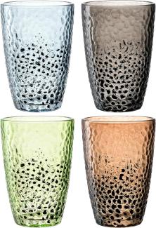 Leonardo MATERA Trinkgläser 340 ml gemischt 4er Set - A