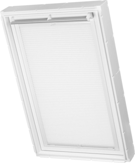 ventanara Dachfensterplissee Dachfenster passend für Velux Fenster Weiß FK06