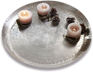 Mirabeau Tablett Tablett Moleur silber, Aluminium