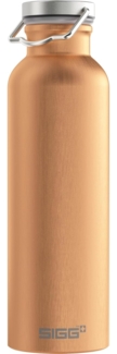 SIGG Trinkflasche 0 75l copper 750 ml Tägliche Nutzung Kupfer Aluminium Schraubdeckel 243 mm