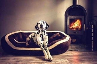 PEPPER SOFT Orthopädisches Hundesofa - 160x130cm, 03 Schwarz