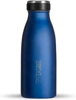 Trinkflasche Isolierflasche Edelstahl 350ml Doppelwandig 720°DGREE milkyBottle sapphire blue