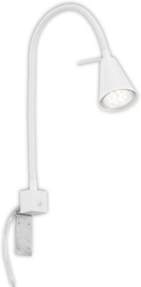 Briloner LED Wandleuchte Tuso weiß 5W, warmweiß