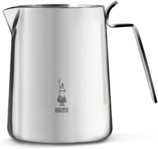 BIALETTI Milchkanne Bricco, 0,5 l, Edelstahl 18/10, zum Erwärmen, Kochen und Aufschäumen