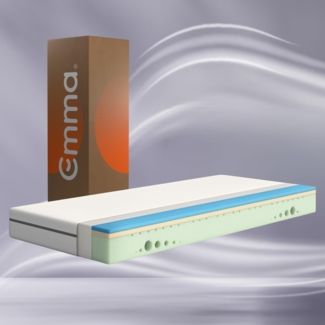 Emma One+ Matratze 80x200 H3 Hart – Kühlende & atmungsaktive 3-Zonen-Schaummatratze – Ergonomisch, Klimaregulierend & Waschbarer Bezug – Für alle Schlafpositionen geeignet
