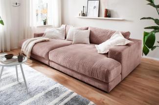 KAWOLA Big-Sofa MADELINE, Couch Stoff oder Cord verschiedene Ausführungen