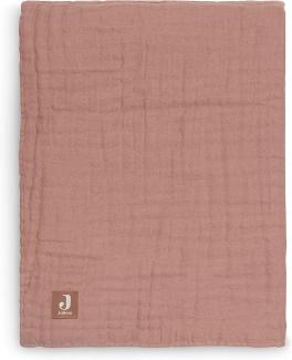 Jollein Wrinkled Wiegedecke Rosewood 75 x 100 cm