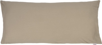 Kissenbezug ca. 40x80 cm Jersey plaza-taupe beties "BasicSoft"