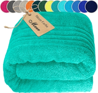 Lashuma Saunatuch XXL Handtuch London, Frottee (1-St), großes Badetuch Damen & Badehandtuch Herren 80x200 - Saunahandtuch