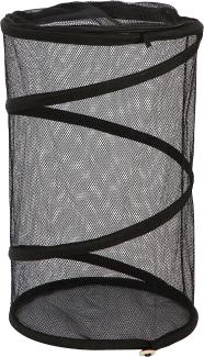 Bo-Camp 6325560 Pop Up Mesh BC Wäschesack Stoff schwarz 60 cm