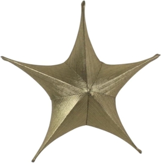 Deko Stern Starlet gold Ø 65 cm – Weihnachtsstern
