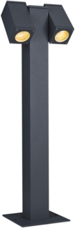 SLV Leuchte 1002871 THEO PATHLIGHT double QPAR51 Outdoor Stehleuchte anthrazit