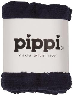 Pippi 4-er Set Frottee-Waschlappen Waschtücher 4 Stück in navy