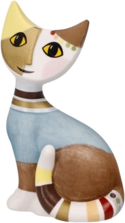 Goebel Figur Rosina Wachtmeister - Minikatze Carolina, Biskuitporzellan, Bunt, 8 cm, 31400811