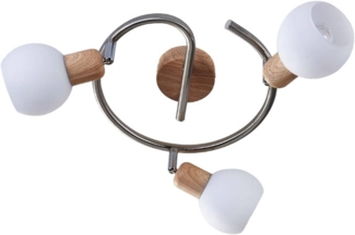 Lindby Deckenstrahler Svenka, Glas IP20, 3 x 4,5 W LED