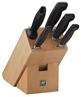Zwilling Vier Sterne Messerblock 6-tlg.