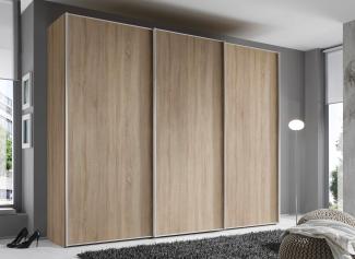 Staud Schwebetürenschrank 3-türig Sinfonie Plus Sonoma Eiche 240cm / 249cm / 68 cm (H/B/T)