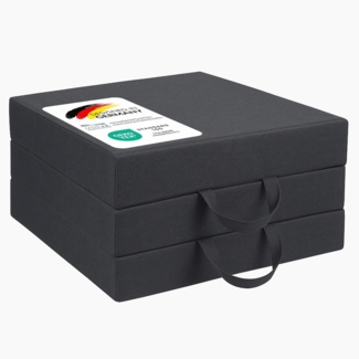 Klappmatratze 90x200x15 cm Anthrazit