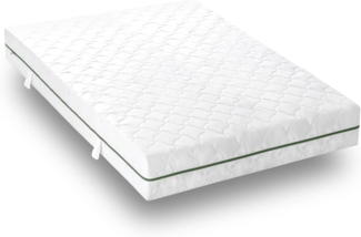 7 Zonen Taschenfederkernmatratze Sleezzz Smart 140 x 200 cm, Höhe 21 cm, Härtegrad H2/H3