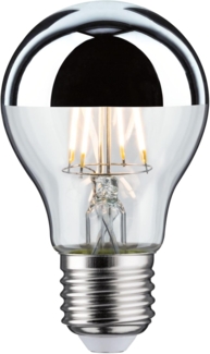 Paulmann 28670 LED Standardform 6,5 Watt E27 Kopfspiegel Silber Warmweiß