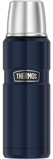 THERMOS Isolierflasche Stainless King, mit praktischem Tragegriff