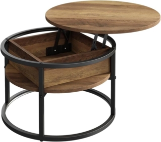 Vicco Couchtisch Holz 57 x 57 cm, Marlo